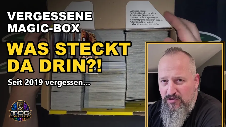 Alte Umzugsbox voller Magic-Karten geöffnet – der Fund hat mich echt überrascht!