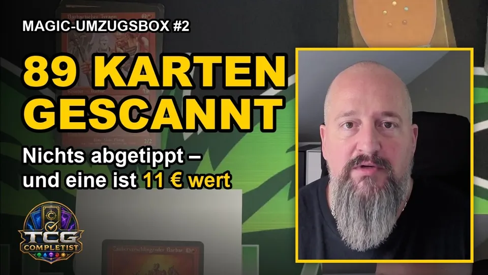 89 alte Magic-Karten eingescannt – und eine ist 11 € wert