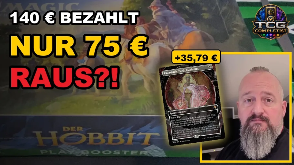140 € für das Hobbit Play-Booster-Display – und nur 75 € rausgeholt?!